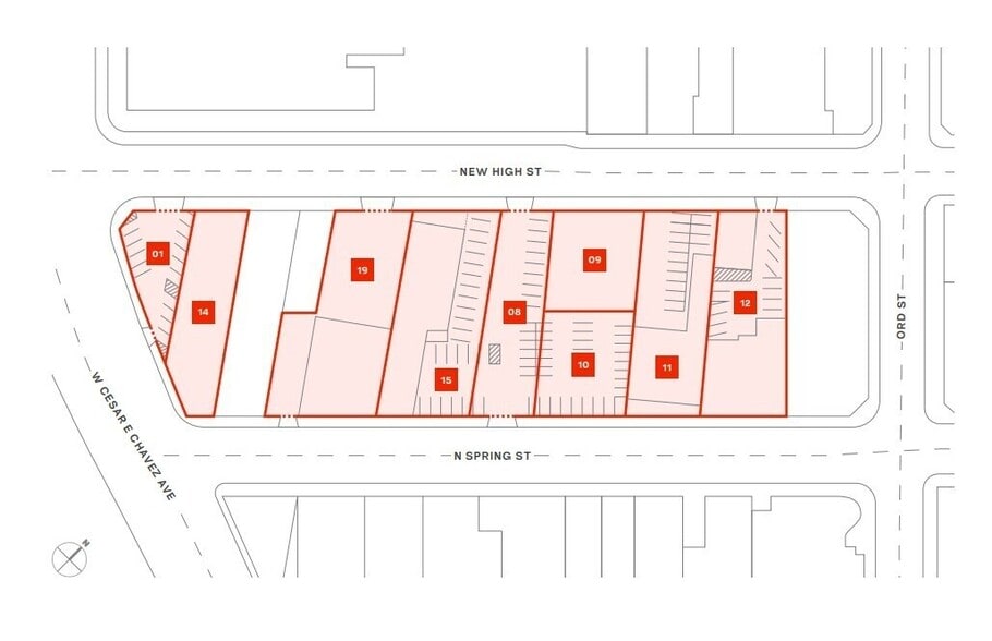 Chinatown Commercial Portfolio portfolio of 7 properties for sale on LoopNet.com - Plat Map - Image 3 of 9