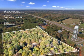 308 Mill Creek Dr, Hull, GA - AERIAL map view - Image1
