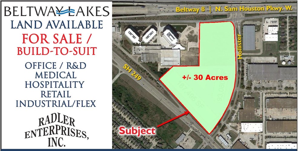 BW8 & 249, Houston, TX for sale - Building Photo - Image 1 of 3