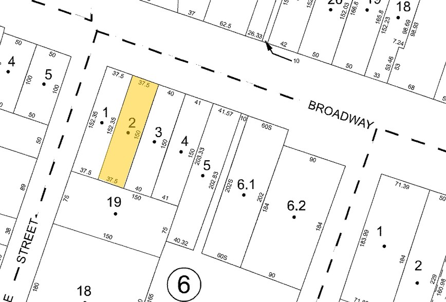 457 Broadway, Monticello, NY for lease - Plat Map - Image 2 of 2