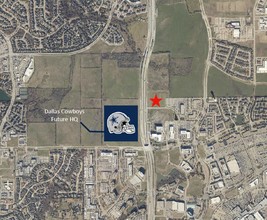 N Dallas Pky, Frisco, TX - AERIAL  map view