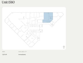 1500 W Georgia St, Vancouver, BC for lease Floor Plan- Image 1 of 1