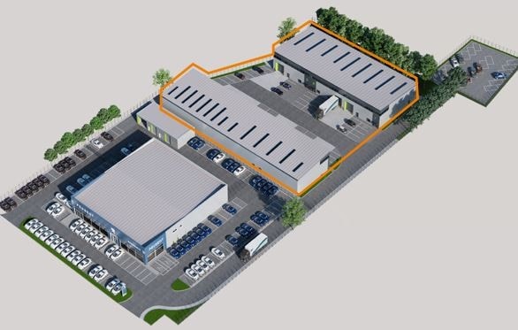 5-7 Cuxton Rd, Maidstone for sale - Aerial - Image 1 of 1