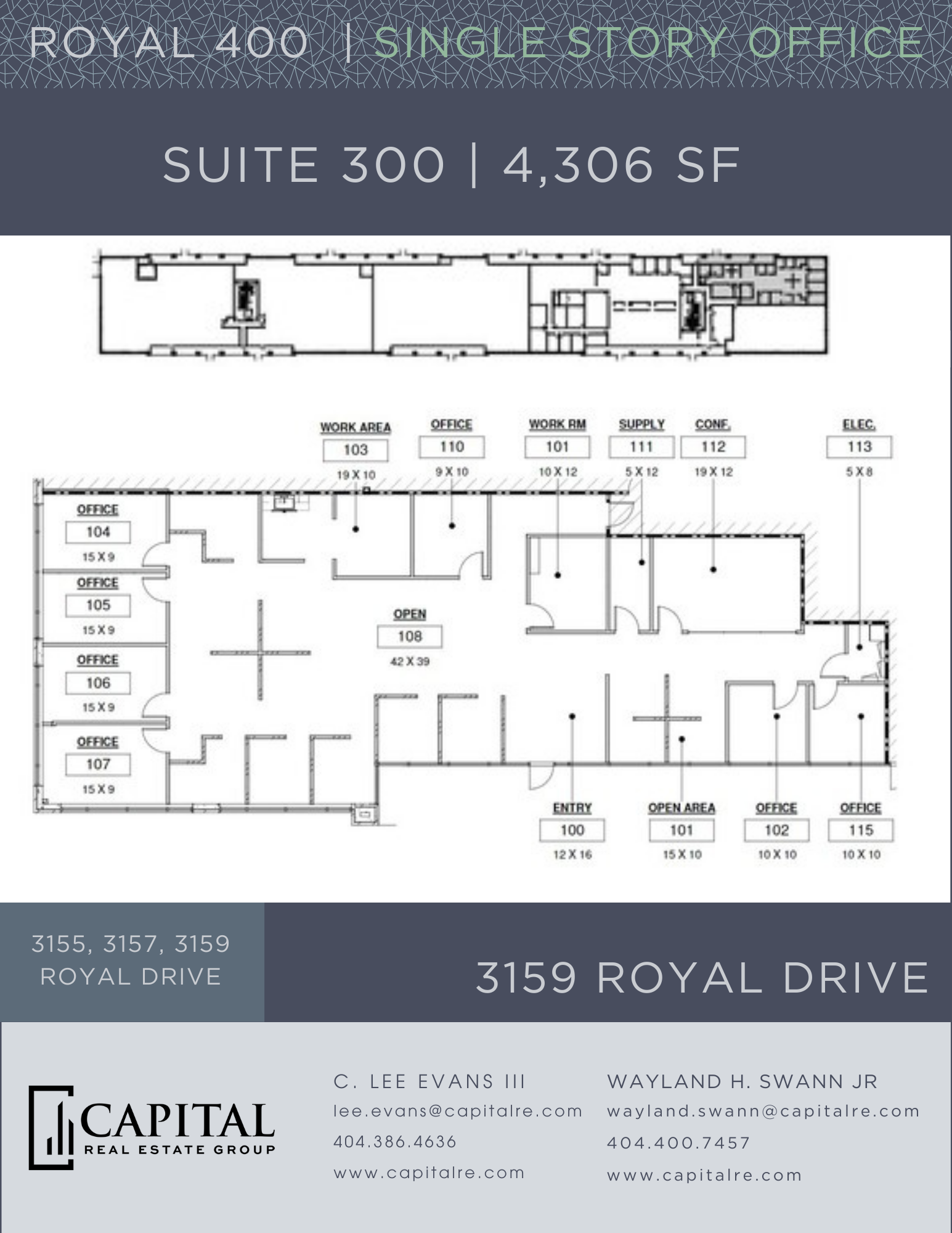 3155 Royal Dr, Alpharetta, GA for lease Floor Plan- Image 1 of 1