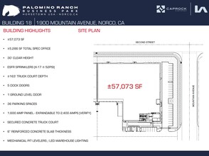 Palomino Ranch, Norco, CA for lease Site Plan- Image 1 of 2