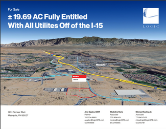 More details for 1401 Pioneer, Mesquite, NV - Land for Sale