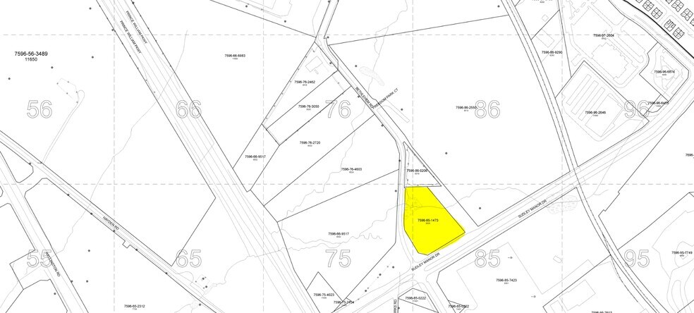 8333 Sudley Manor Dr, Manassas, VA for sale - Plat Map - Image 1 of 1