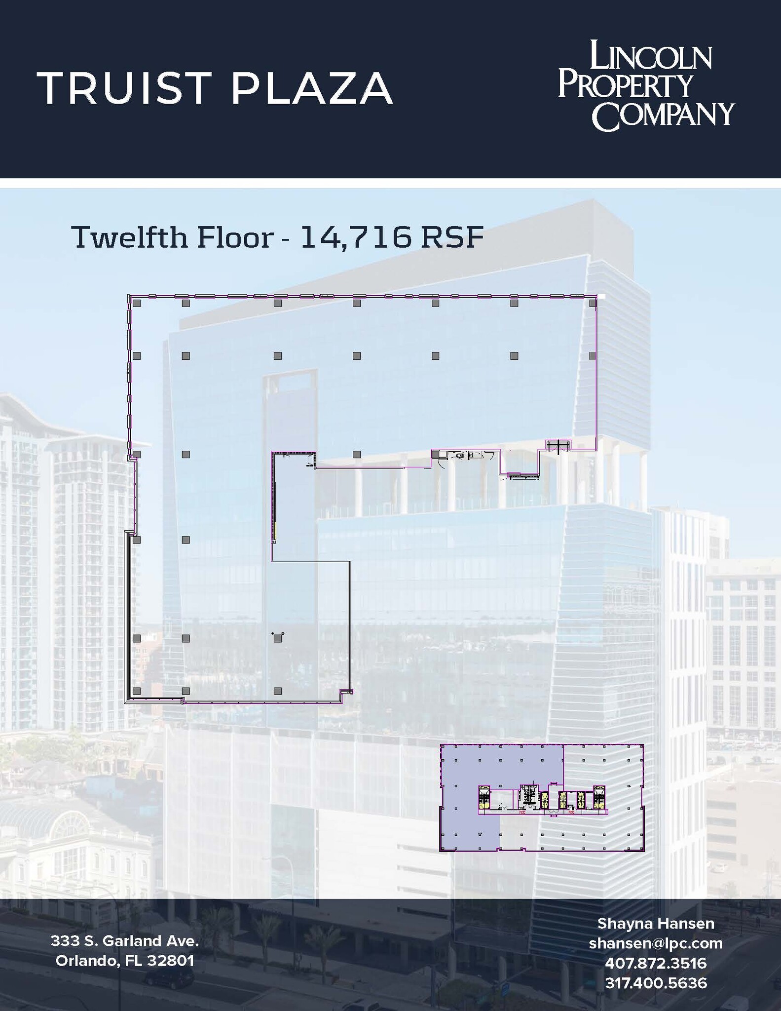 333 S Garland Ave, Orlando, FL for lease Floor Plan- Image 1 of 2