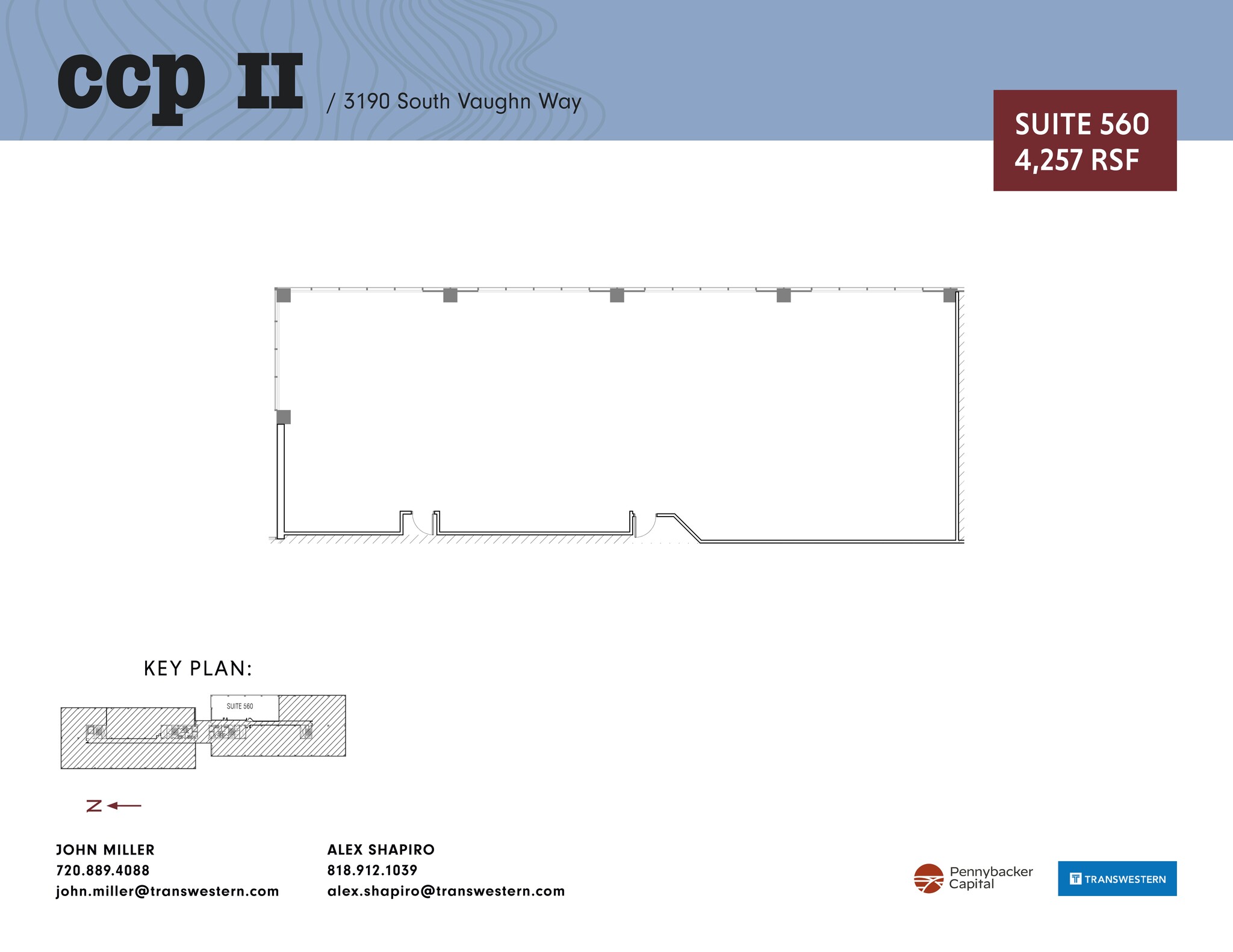 3131 S Vaughn Way, Aurora, CO for lease Site Plan- Image 1 of 2