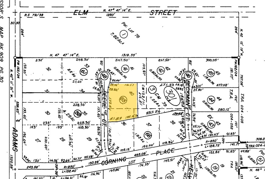 26398 Deere Ct, Murrieta, CA for lease - Plat Map - Image 3 of 7