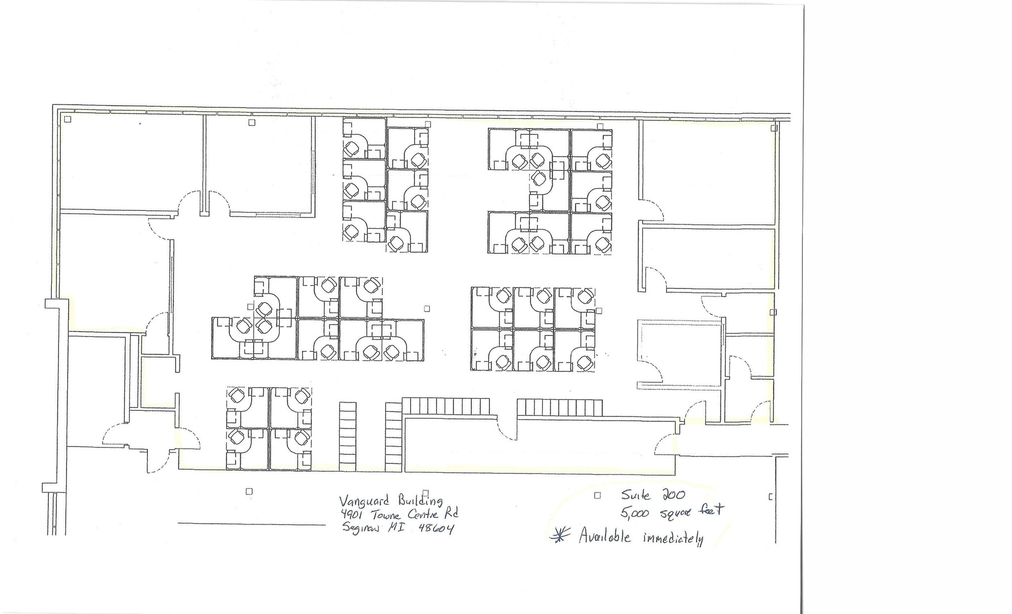 4901 Towne Centre Rd, Saginaw, MI for lease Floor Plan- Image 1 of 1