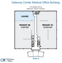 210 Beatty Dr, Belmont, NC for lease Floor Plan- Image 1 of 1