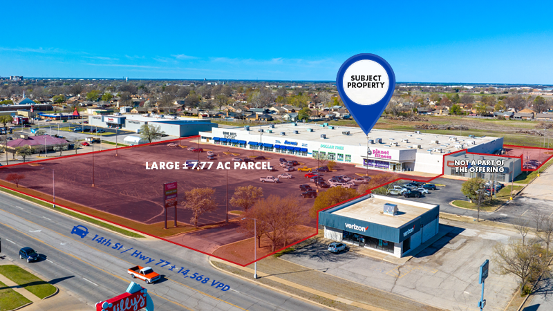 2608-2620 N 14th St, Ponca City, OK for sale - Building Photo - Image 1 of 1