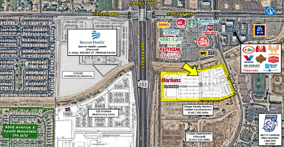 Loop 202 South Mountain & Baseline Rd fwy, Laveen, AZ 85339 - Laveen ...