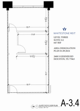 2600 S Gessner Rd, Houston, TX for lease Floor Plan- Image 1 of 1