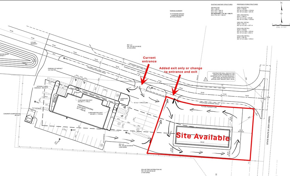 876 State Route 61, Marengo, OH for sale - Site Plan - Image 2 of 3