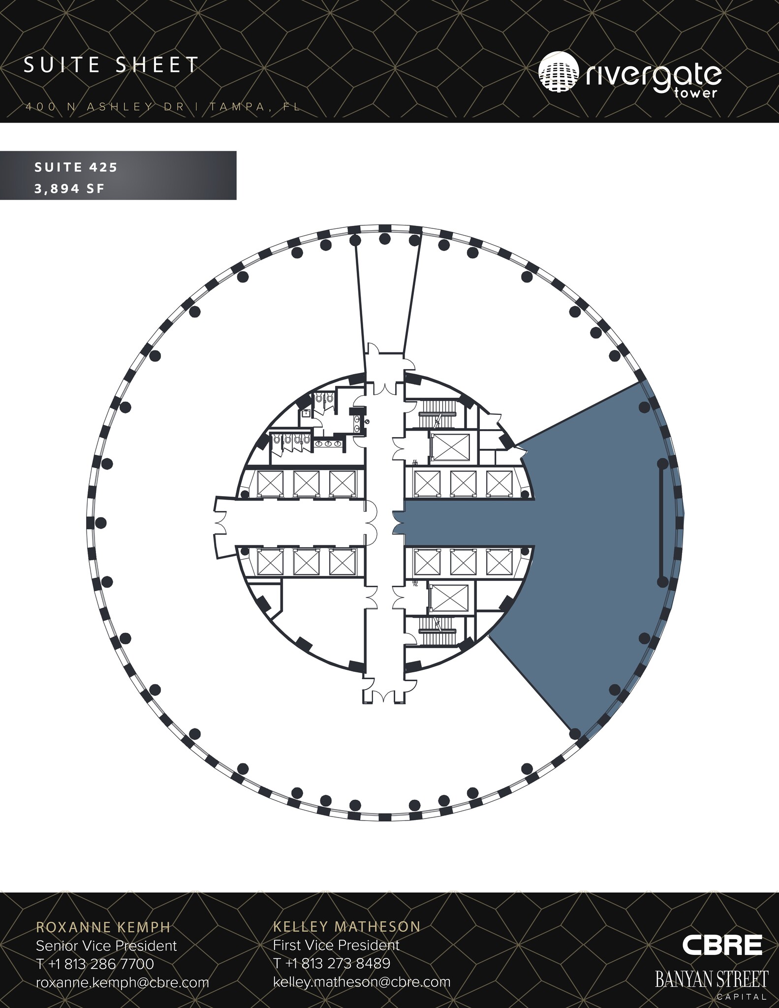 400 N Ashley Dr, Tampa, FL for lease Site Plan- Image 1 of 1