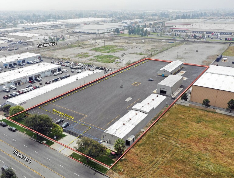 805 W Rialto Ave, Rialto, CA for lease - Aerial - Image 3 of 12