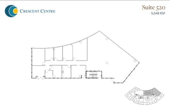 100 Crescent Centre Pky, Tucker, GA for lease Floor Plan- Image 1 of 1