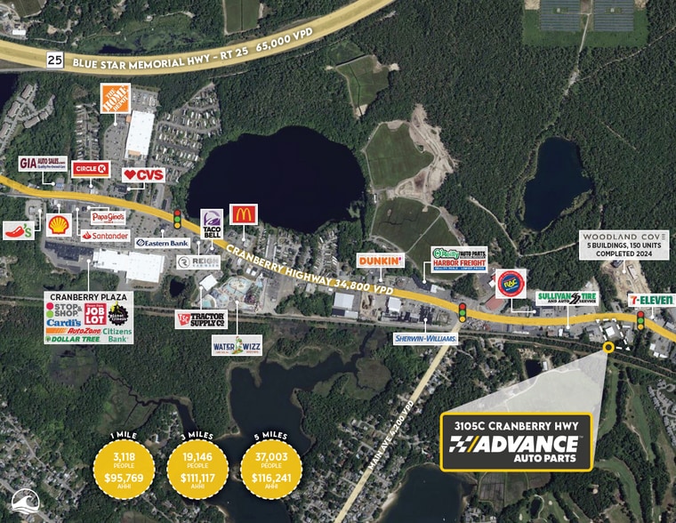 3105A Cranberry Hwy, East Wareham, MA for sale - Building Photo - Image 2 of 7