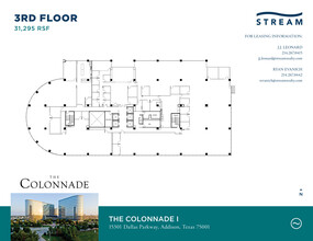 15301 N Dallas Pky, Addison, TX for lease Floor Plan- Image 2 of 2