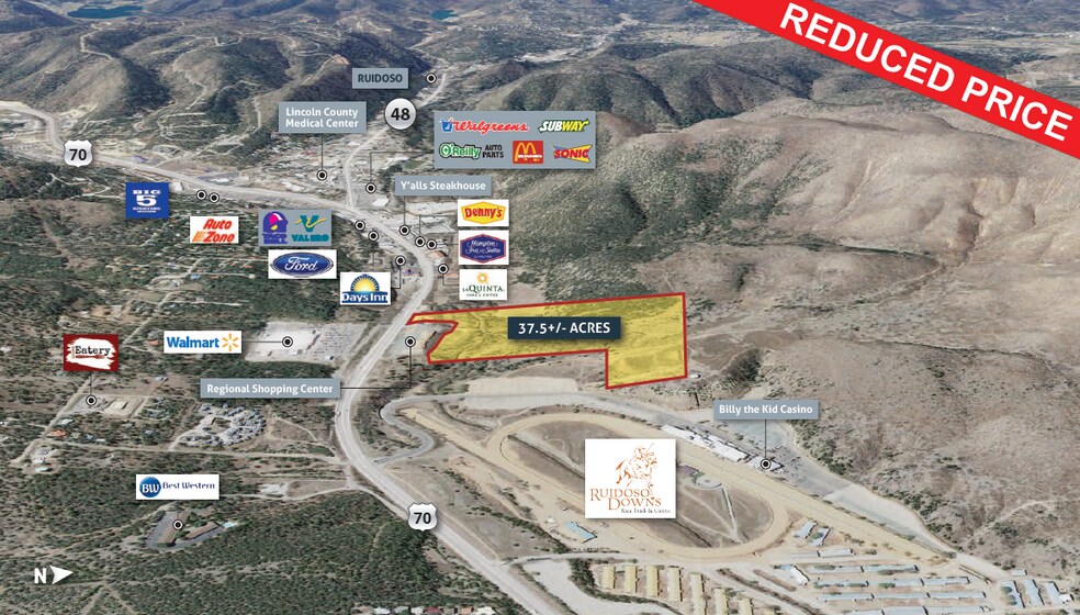 US Highway 70, Ruidoso Downs, NM 88346