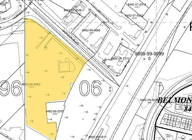 13330 Richmond Hwy, Woodbridge, VA for lease - Plat Map - Image 3 of 3
