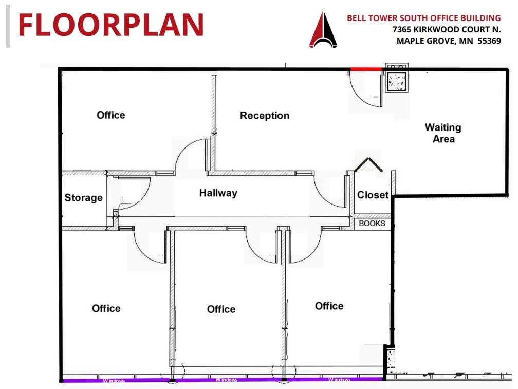 7365 Kirkwood Ct, Maple Grove, MN for lease Floor Plan- Image 1 of 1