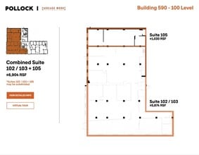 590 Means St NW, Atlanta, GA for lease Floor Plan- Image 1 of 2