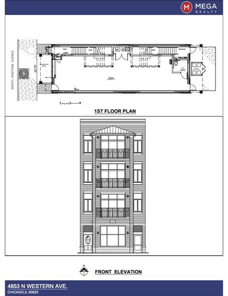 4853 N Western Ave, Chicago, IL for lease - Building Photo - Image 2 of 4