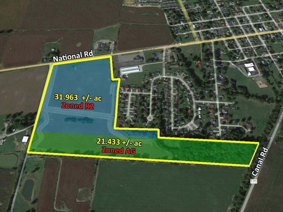 National Rd, Hebron, OH for sale Aerial- Image 1 of 1