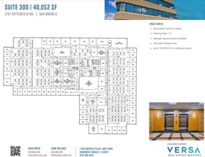 2707 Butterfield Rd, Oak Brook, IL for lease Floor Plan- Image 1 of 1