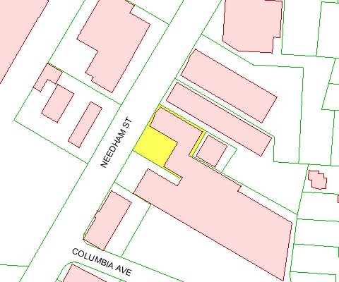 74 Needham St, Newton, MA for lease - Plat Map - Image 2 of 5