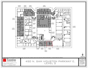 450 N Sam Houston Pky E, Houston, TX for lease Floor Plan- Image 1 of 1