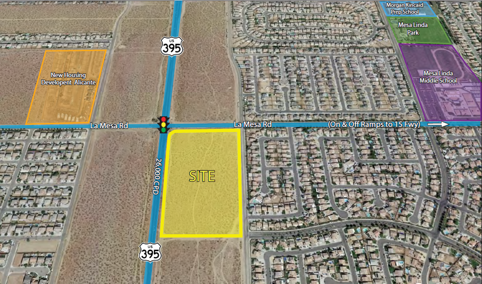 La Mesa Rd, Victorville, CA for sale - Building Photo - Image 1 of 1