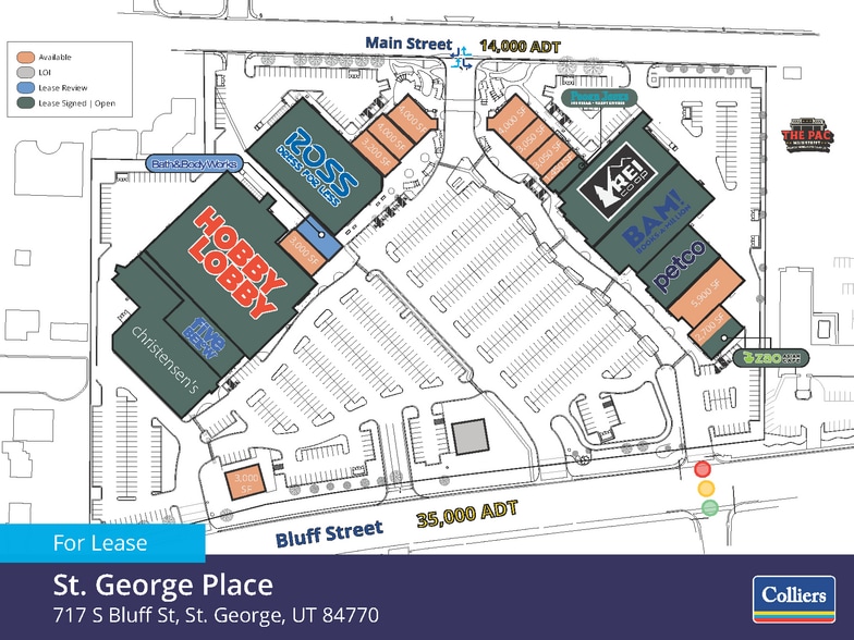 735-899 S Bluff St, Saint George, UT for lease - Building Photo - Image 2 of 8