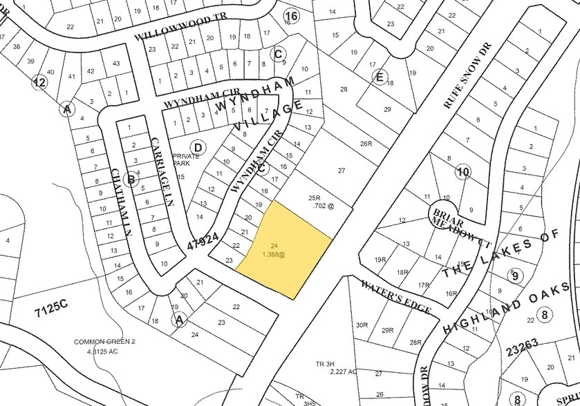 1750 Rufe Snow Dr, Keller, TX for lease - Plat Map - Image 2 of 15