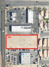 North Nellis & Washington Boulevard, Las Vegas, NV - AERIAL map view