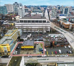 817 Fisgard St, Victoria, BC - AERIAL  map view