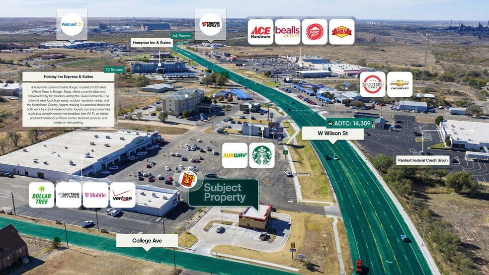 500 College Ave, Borger, TX for sale - Building Photo - Image 2 of 2