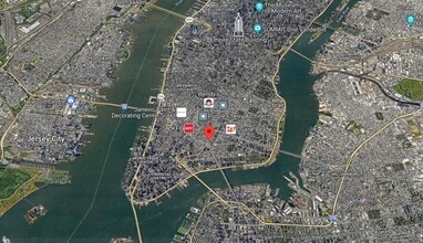 89 Bowery, New York, NY - AERIAL  map view - Image1