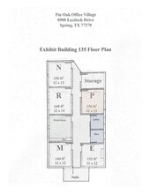 8900 Eastloch Dr, Spring, TX for lease Floor Plan- Image 1 of 1