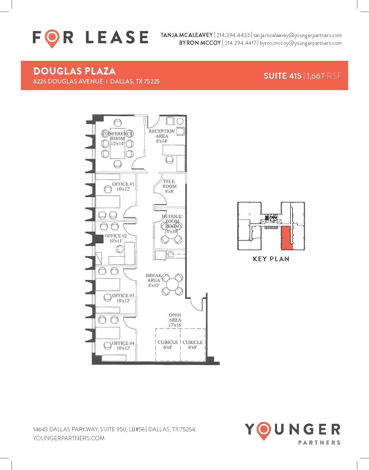 8226 Douglas Ave, Dallas, TX for lease Floor Plan- Image 1 of 1