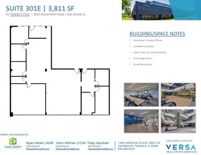 2625 Butterfield Rd, Oak Brook, IL for lease Floor Plan- Image 1 of 1