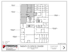 2075 W Big Beaver Rd, Troy, MI for lease Floor Plan- Image 1 of 3