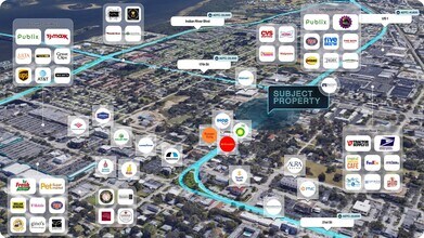 1811 US-1, Vero Beach, FL - AERIAL map view