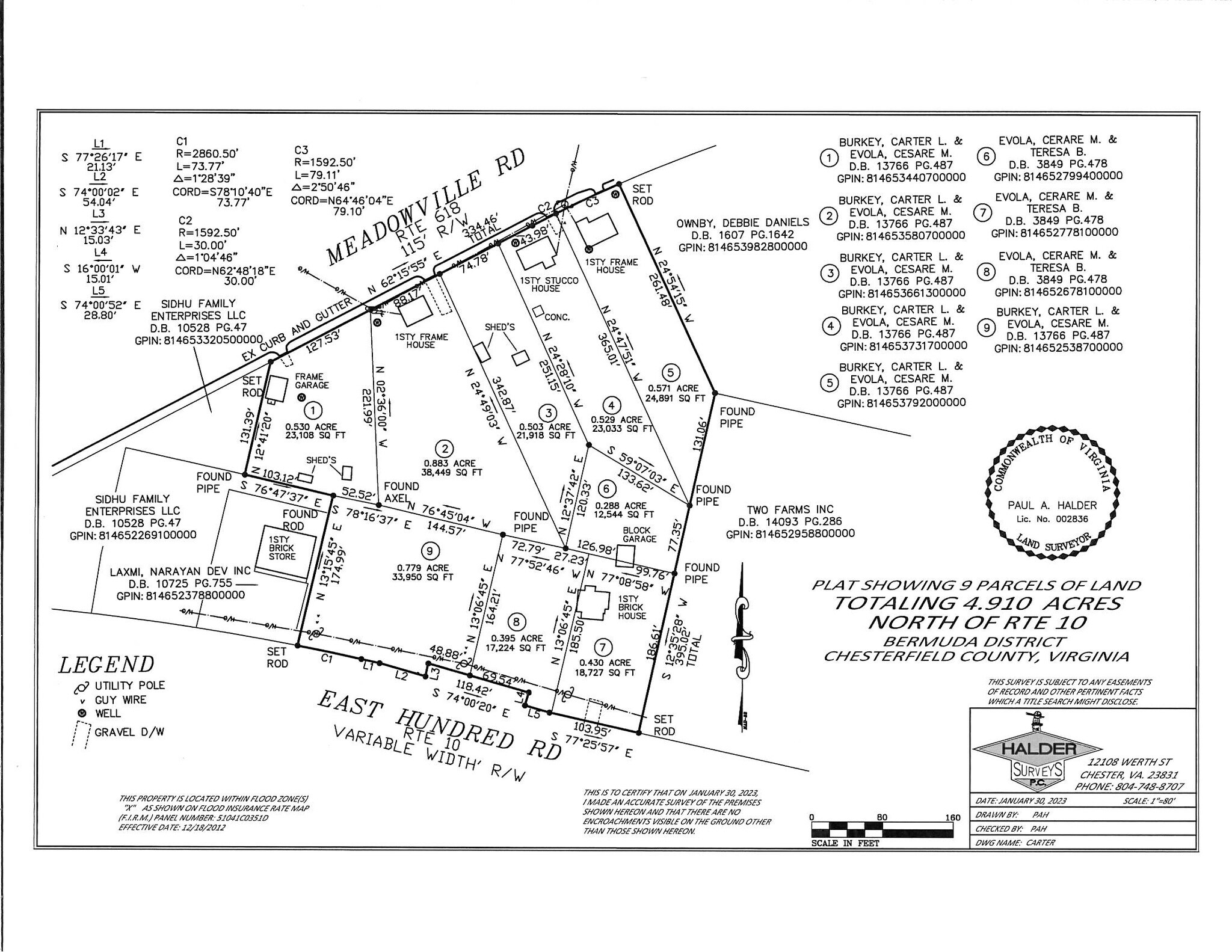 116 Hundred, Chester, VA for sale Plat Map- Image 1 of 1