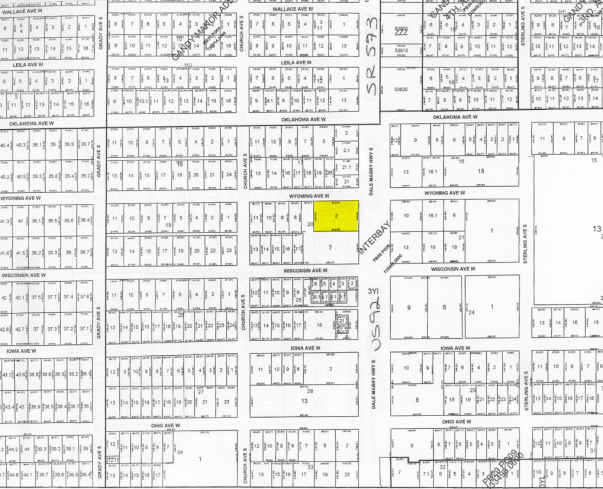 5801-5811 S Dale Mabry Hwy, Tampa, FL for lease - Plat Map - Image 3 of 3