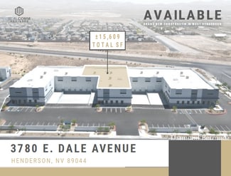 More details for 3780 E Dale Ave, Henderson, NV - Industrial for Lease