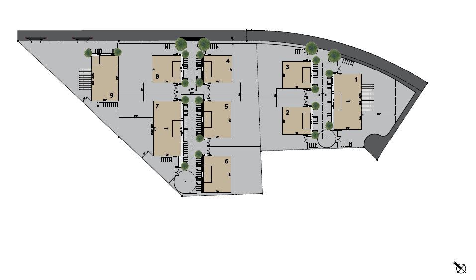 Wings Way, Bakersfield, CA for lease - Site Plan - Image 2 of 4
